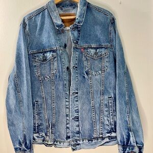 Levi's Blue Denim Jacket for Men